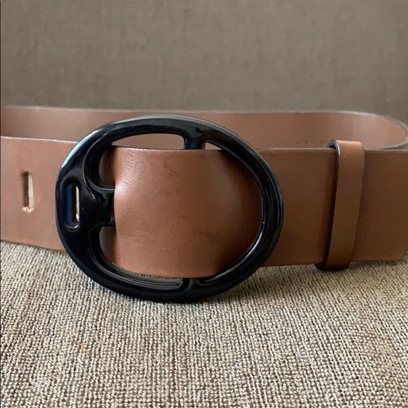 Marni brown leather belt main image 7